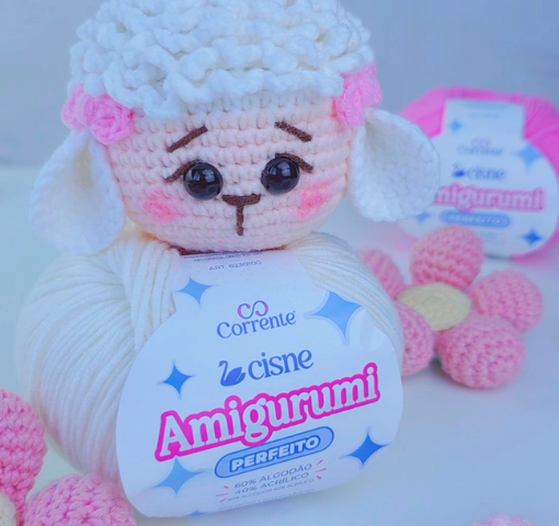 Chaveiro de Ovelhinha | Cisne Amigurumi Perfeito | Amigurumi