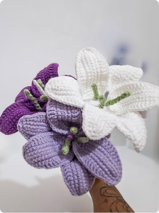 Buquê de Lírios | Cisne Amigurumi Perfeito | Amigurumi