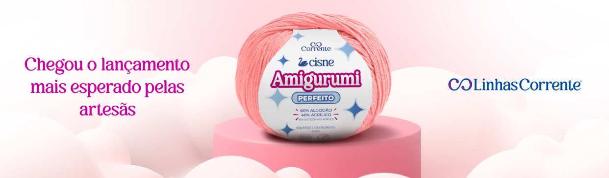 Cisne Amigurumi Perfeito: conheça a melhor linha para amigurumi