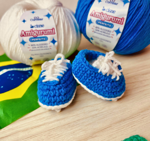 Chuteira | Cisne Amigurumi Perfeito | Amigurumi