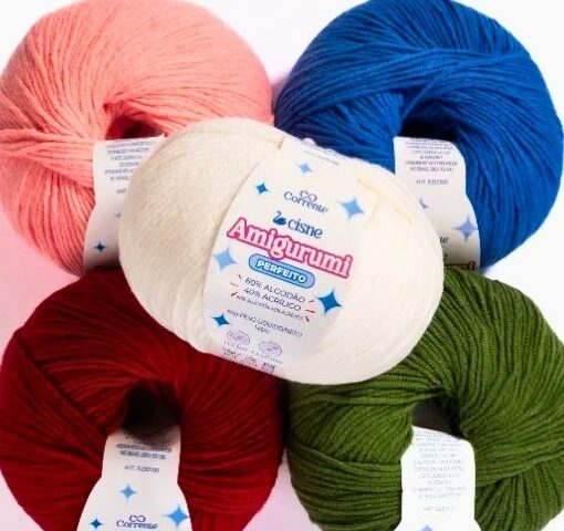 Base para Cartela de Cores | Cisne Amigurumi Perfeito