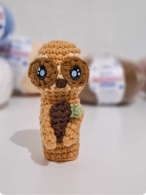 Dedoche Bicho Preguiça | Cisne Amigurumi Perfeito | Amigurumi