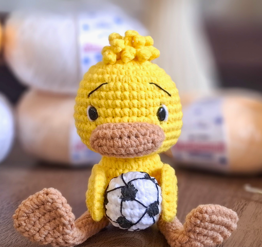 Garoto Torcedor | Cisne Amigurumi Perfeito | Amigurumi