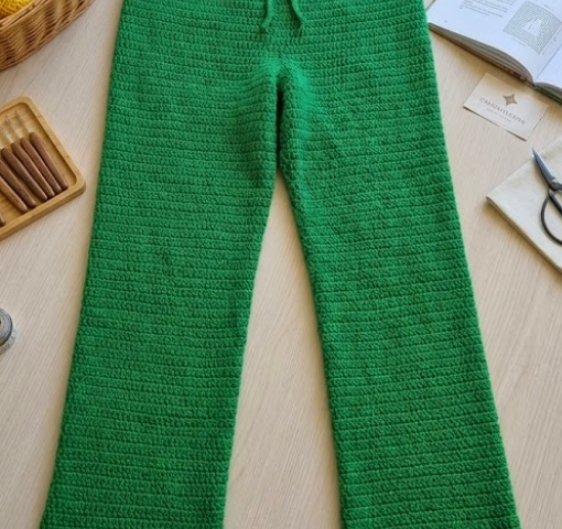 Calça Brasil Elegance | Cisne Elegance | Crochê