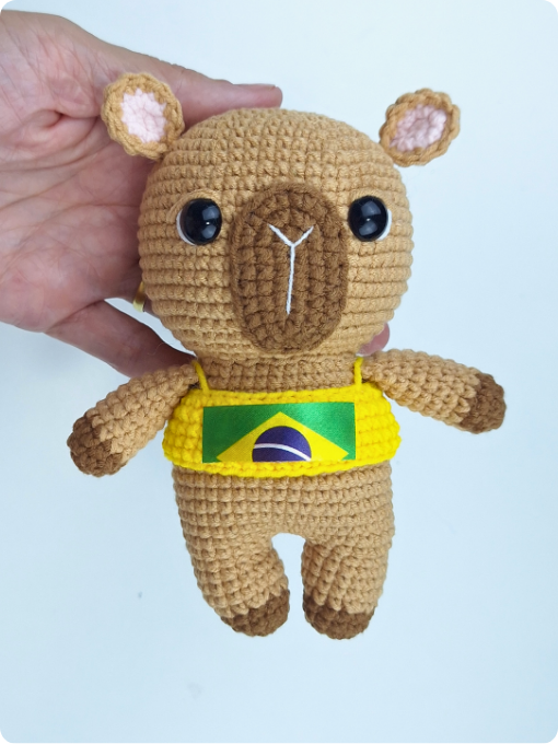Capivara | Cisne Amigurumi Perfeito | Amigurumi