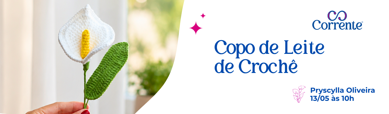 LIVE Copo de Leite de Crochê | Cisne Amigurumi Perfeito
