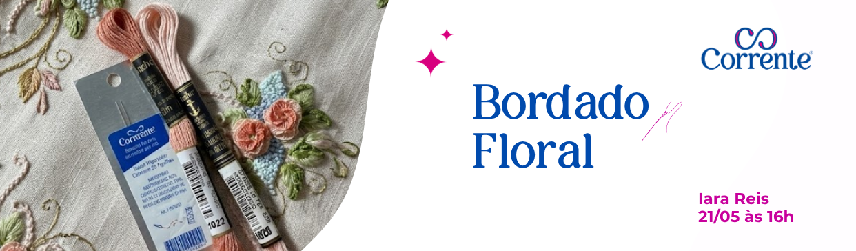 LIVE Bordado Floral | Anchor Mouliné