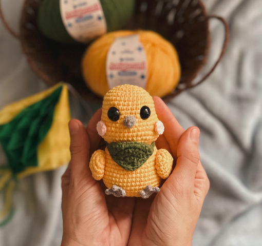 Canarinho da sorte | Cisne Amigurumi Perfeito | Amigurumi