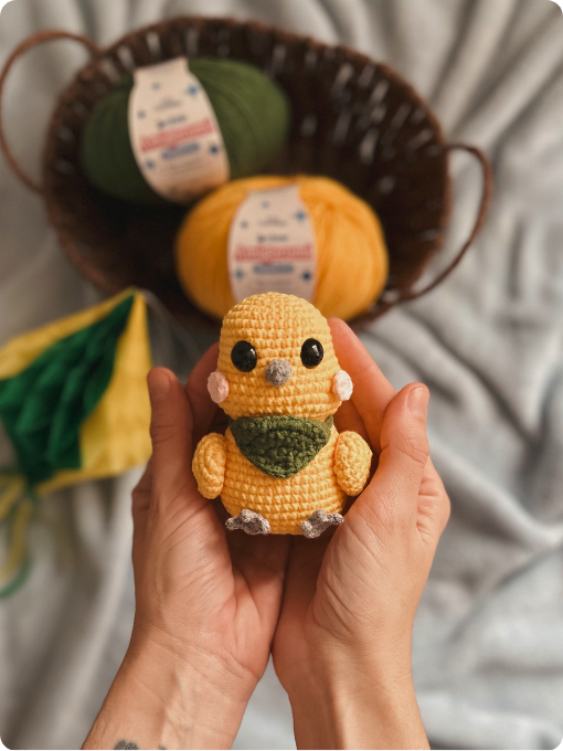 Canarinho da sorte | Cisne Amigurumi Perfeito | Amigurumi