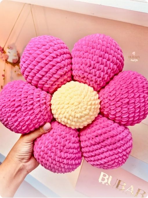 Almofada de Flor | Cisne Amigurumi Pelúcia | Amigurumi