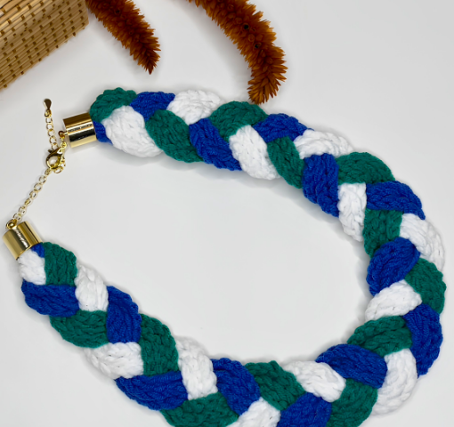 Colar Trançado | Cisne Amigurumi Perfeito | Crochê