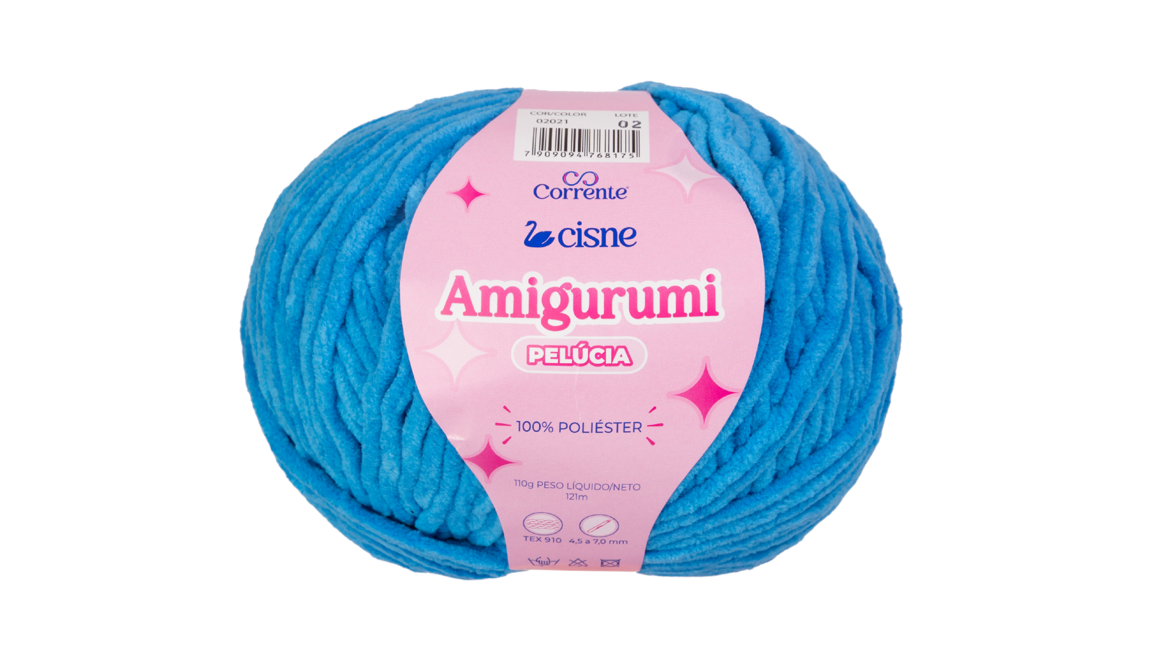 Cisne Amigurumi Pelúcia