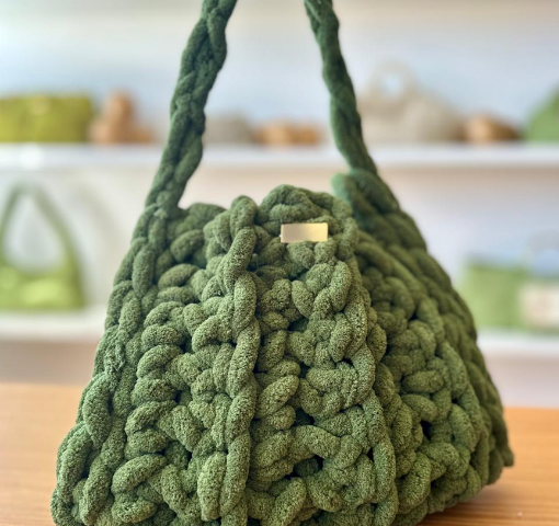 Bolsa | Cisne Hug | Crochê