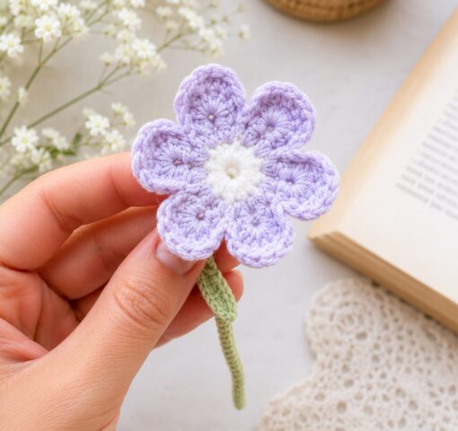 Marca Página em Flor | Cisne amigurumi Perfeito | Crochê
