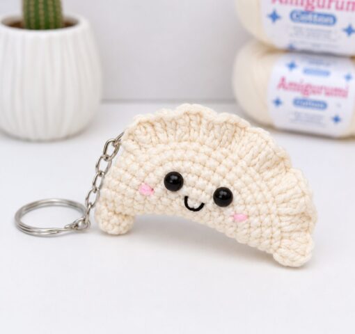 Chaveiro Guioza | Cisne amigurumi Perfeito | Amigurumi
