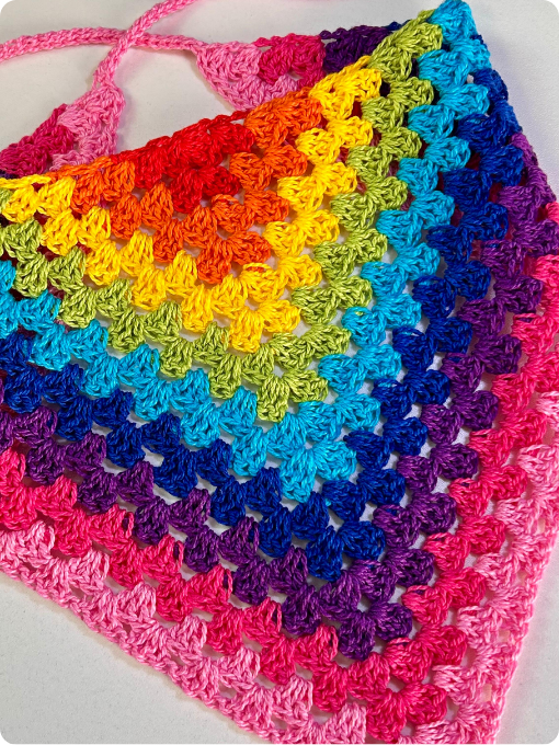 Bandana | Camila Fashion | Crochê