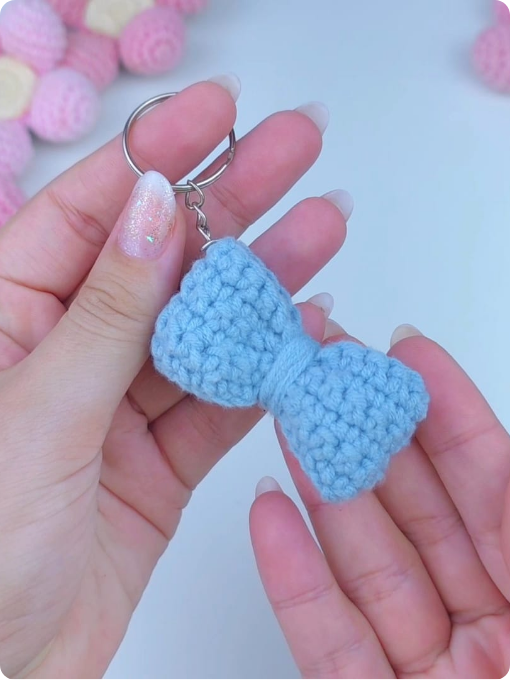 Chaveiro Laço | Cisne amigurumi Perfeito | Crochê