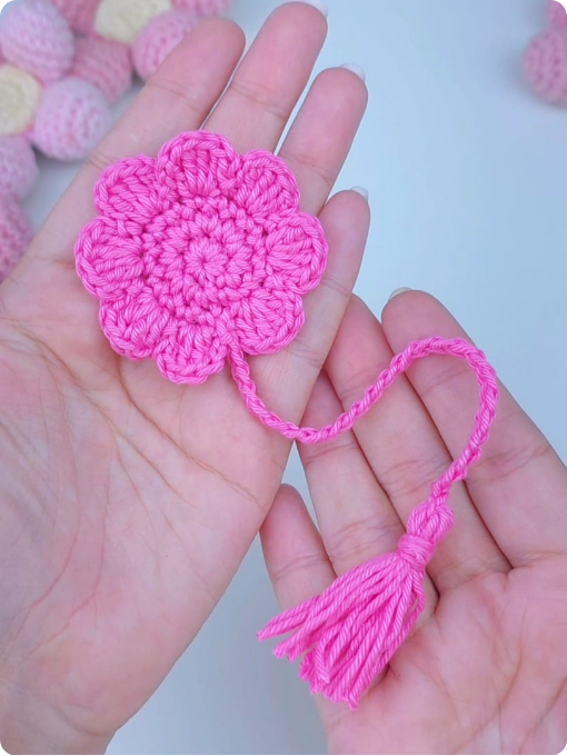 Marca-página | Cisne amigurumi | Crochê