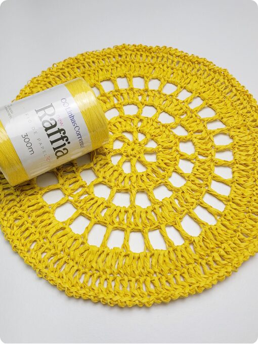 Sousplat | Raffia | Crochê