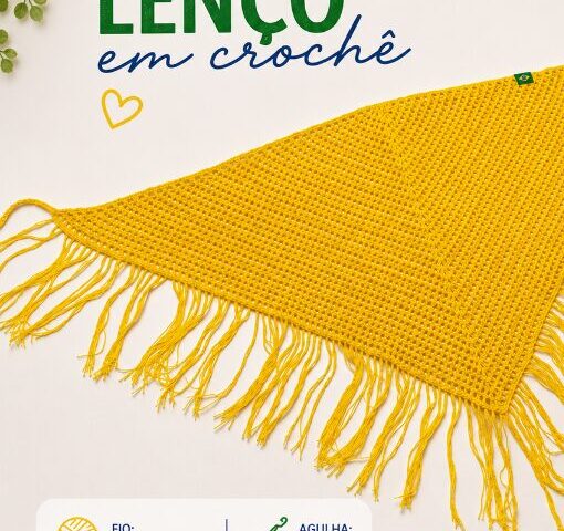 Lenço | Camila 1000 | Crochê