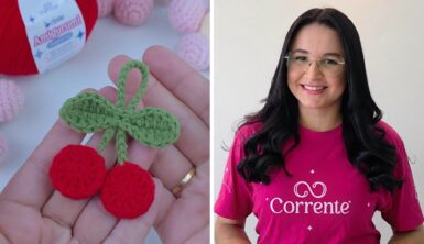 LIVE Cerejinha | Cisne amigurumi perfeito