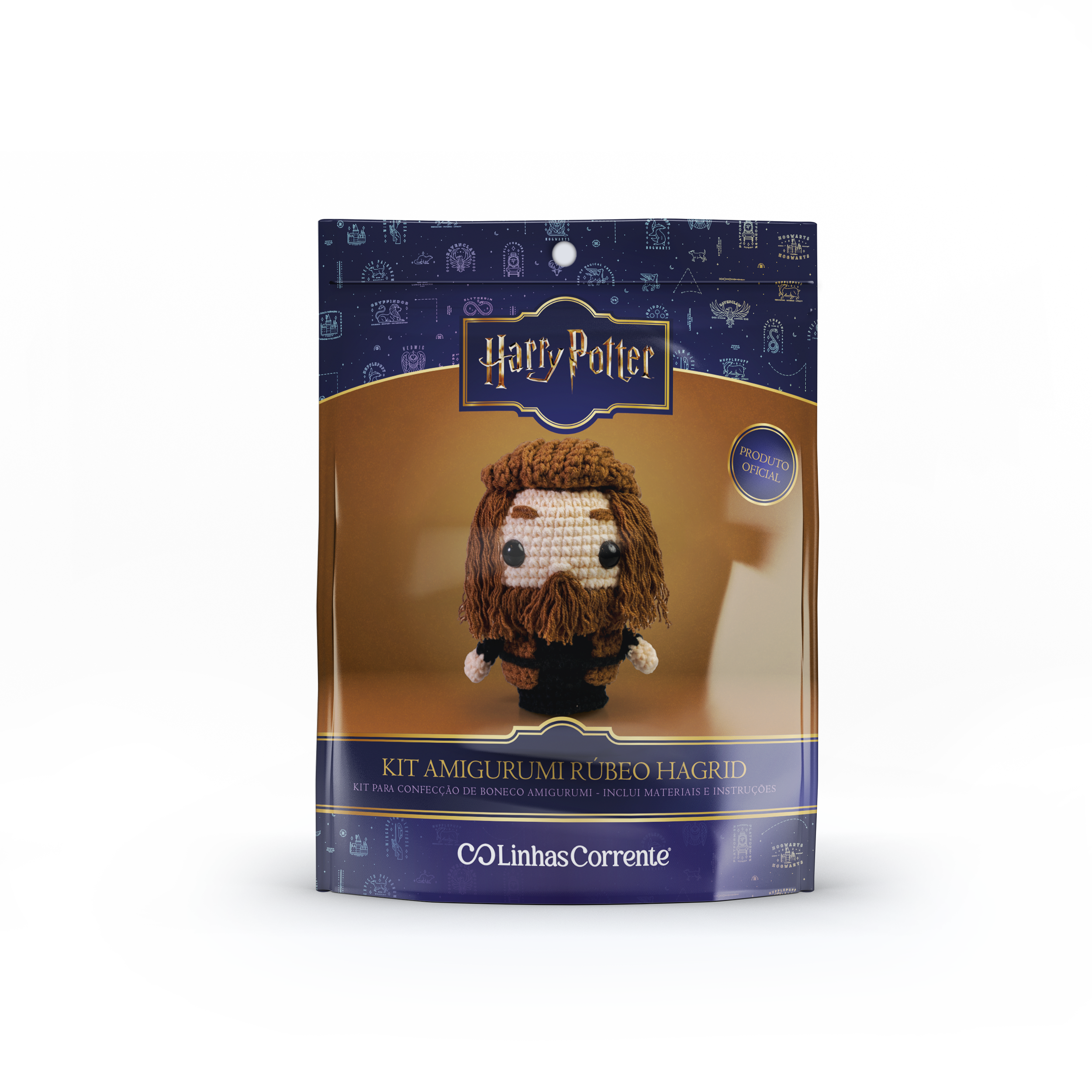 Kit Amigurumi Rúbeo Hagrid