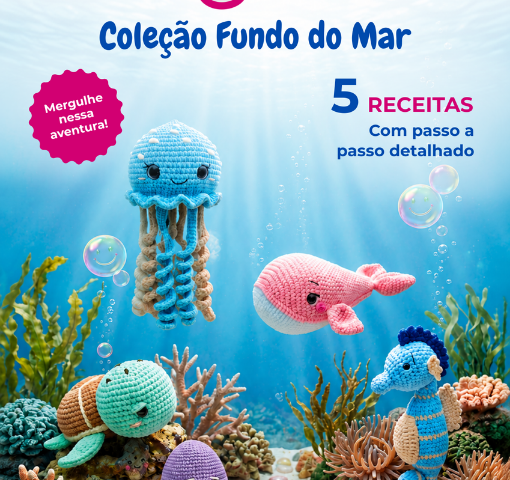 Revista de Receitas Fundo do Mar | Amigurumi