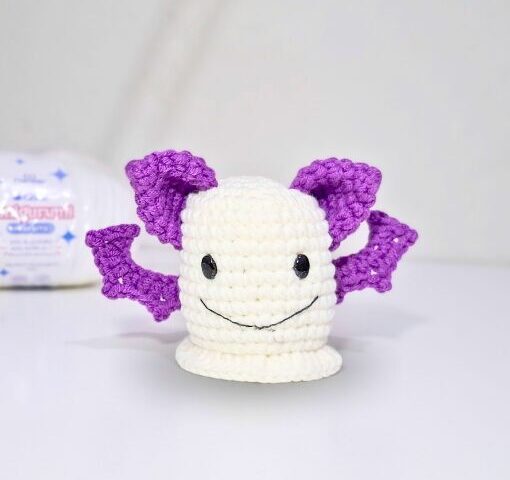 Morcego fantasma | Cisne amigurumi Perfeito | Amigurumi