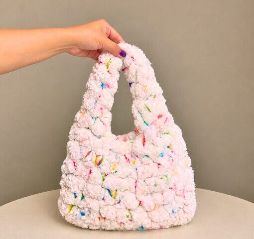 Bolsa fofa colorida | Cisne tudo e Cisne fofo | Crochê