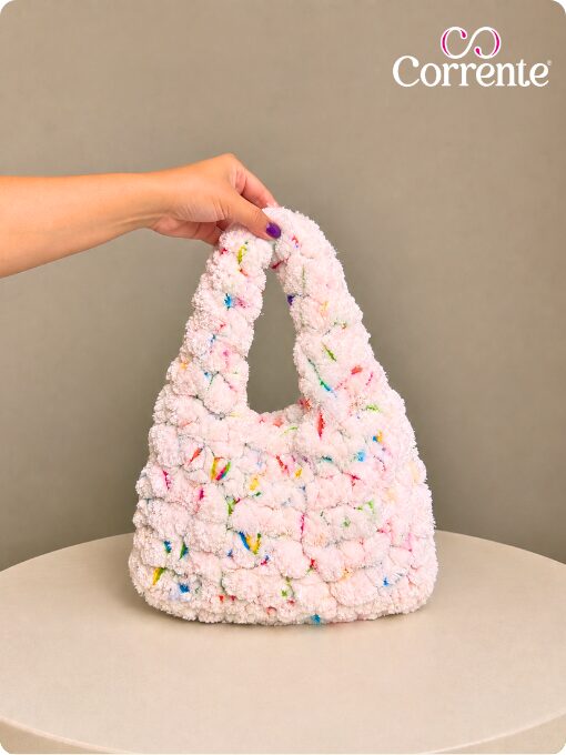 Bolsa fofa colorida | Cisne tudo e Cisne fofo | Crochê