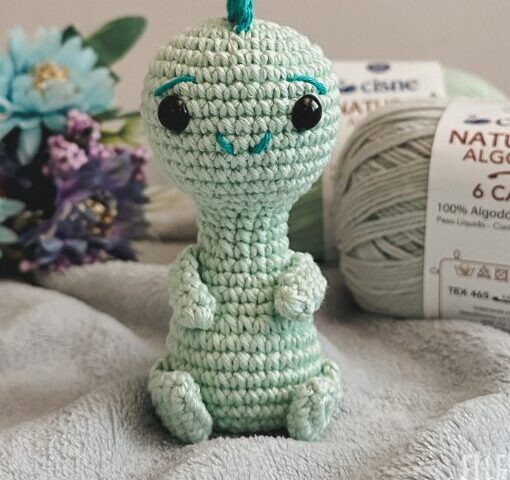 Mini Dino | Cisne Amigurumi Perfeito | Amigurumi