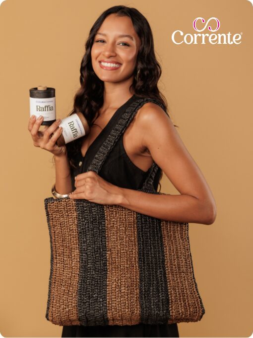 Bolsa verão | Raffia | Crochê