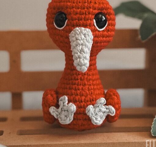 Mini Juju Guará | Cisne Amigurumi Perfeito | Amigurumi