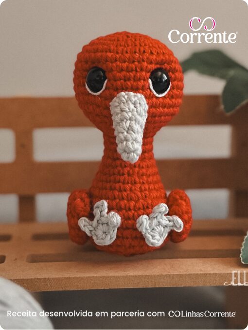 Mini Juju Guará | Cisne Amigurumi Perfeito | Amigurumi