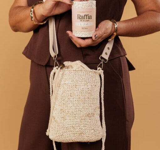 Bolsa Lumi | Raffia Lumi | Crochê