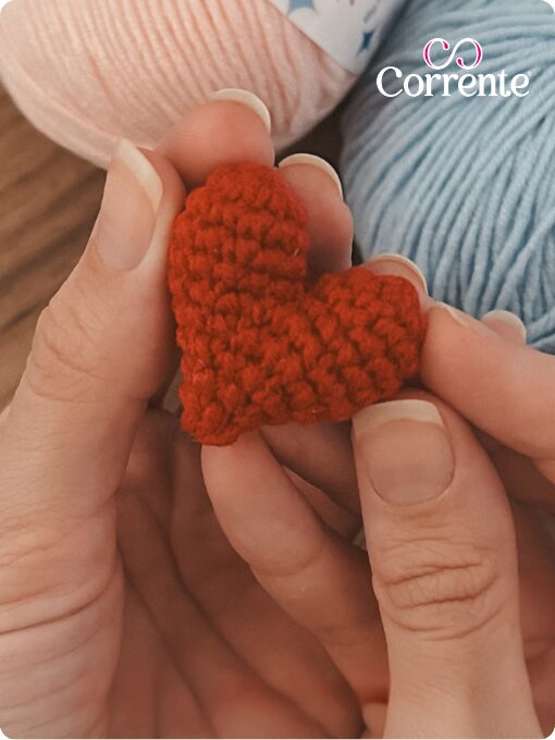 Mini coração | Cisne Amigurumi Perfeito | Amigurumi
