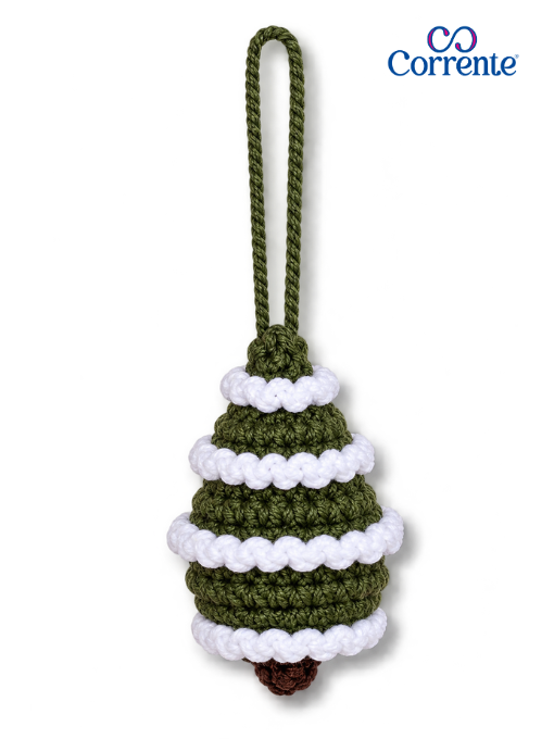 Enfeite de árvore de Natal | Cisne Amigurumi Perfeito | Amigurumi