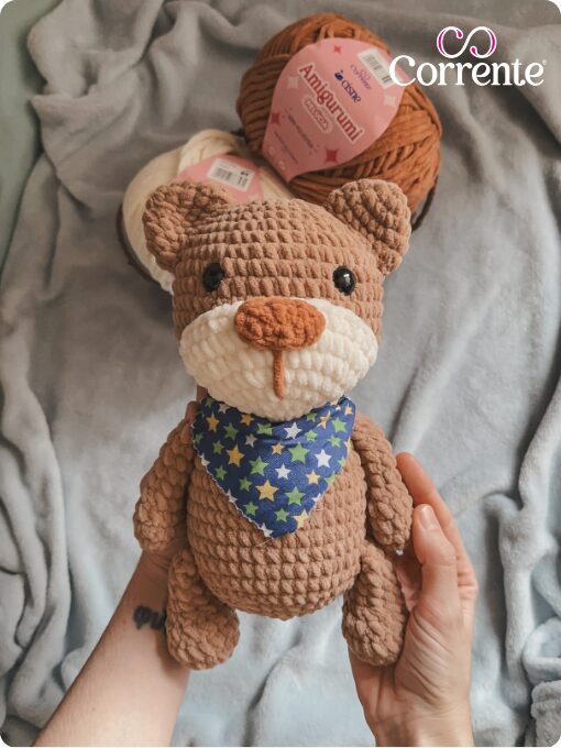 Ursinho Nico | Cisne amigurumi Pelúcia | Amigurumi