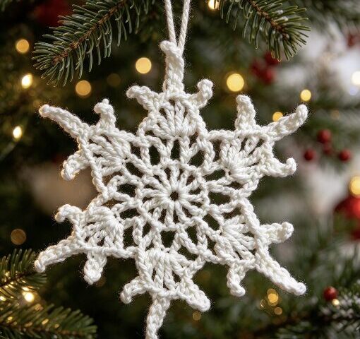 Estrela de Natal | Camila Fashion | Crochê