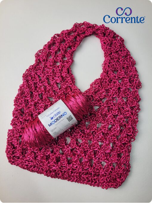 Bolsa de mão | Cisne Moderno | Crochê