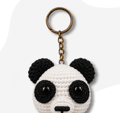 Chaveiro de Pandinha | Cisne Amigurumi Perfeito | Amigurumi