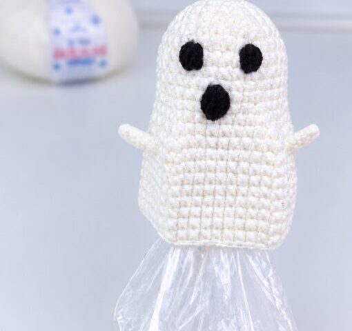 Fantasminha porta pirulito | Cisne Amigurumi Perfeito | Amigurumi