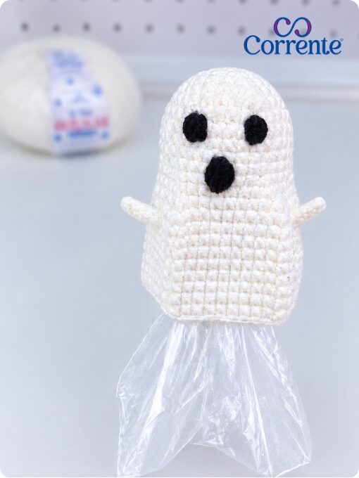 Fantasminha porta pirulito | Cisne Amigurumi Perfeito | Amigurumi