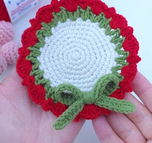 Porta copos Natalino | Cisne Amigurumi Perfeito | Crochê