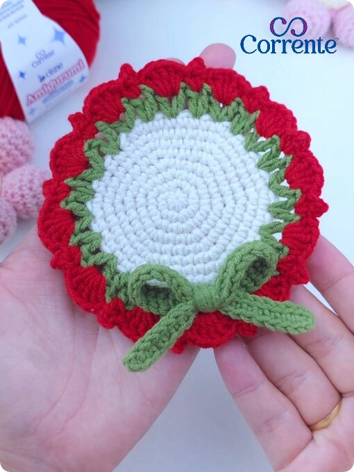 Porta copos Natalino | Cisne Amigurumi Perfeito | Crochê