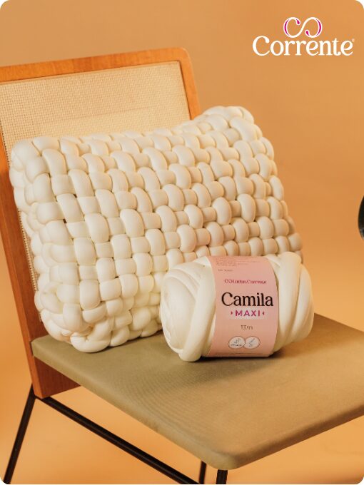 Almofada | Camila Maxi | Crochê