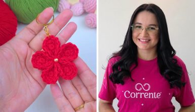 LIVE Florzinha natalina | Cisne amigurumi perfeito