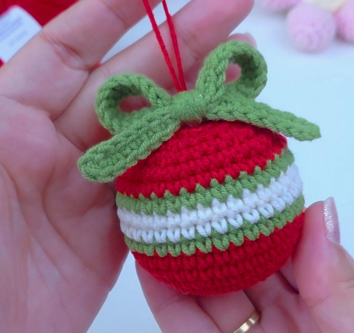 Bolinha de Natal | Cisne Amigurumi Perfeito | Amigurumi
