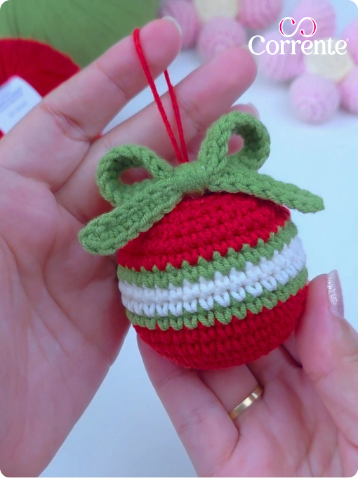Bolinha de Natal | Cisne Amigurumi Perfeito | Amigurumi